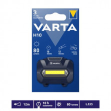 Linterna Frontal Headlight H10 80Lm 49,5x60mm (Funciona con 3 pilas AAA no incluidas) VARTA