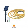 Kit tira LED Solar 5m 0,2w/m 2700K 90Lm Ancho 8mm IP65 GSC