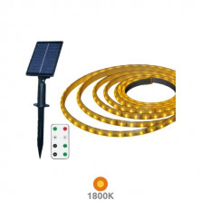 Kit tira LED Solar 10m 0,2w/m 1800K 180Lm Ancho 8mm IP65 GSC