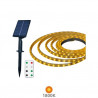 Kit tira LED Solar 10m 0,2w/m 1800K 180Lm Ancho 8mm IP65 GSC