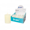 Pack 6 velas decorativas LED de cera 70mm Funciona con pilas CR2032 (Precio por unidad) BAMBASY