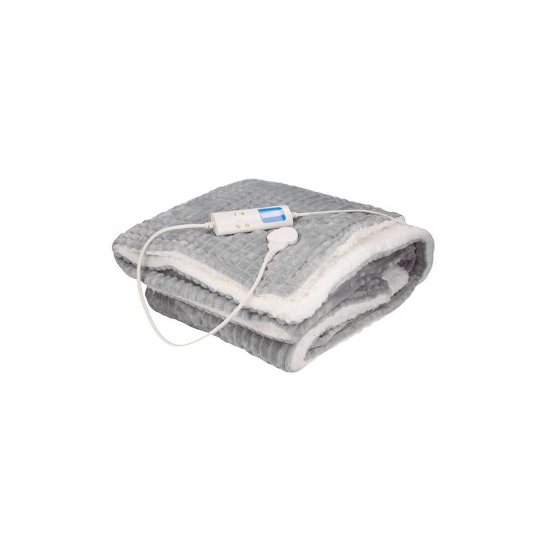 Manta eléctrica 180x130cm 160w Gris VÄLINE C1/4