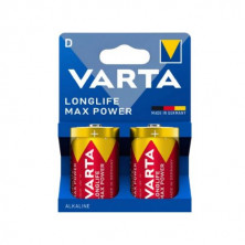 Pila Alcalina D LR20 1,5v Max Power Blíster 2 pilas VARTA