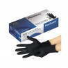 Guantes desechables de nitrilo diamantado/grip Negros Talla XL (Caja de 50 unidades) HANTUMS