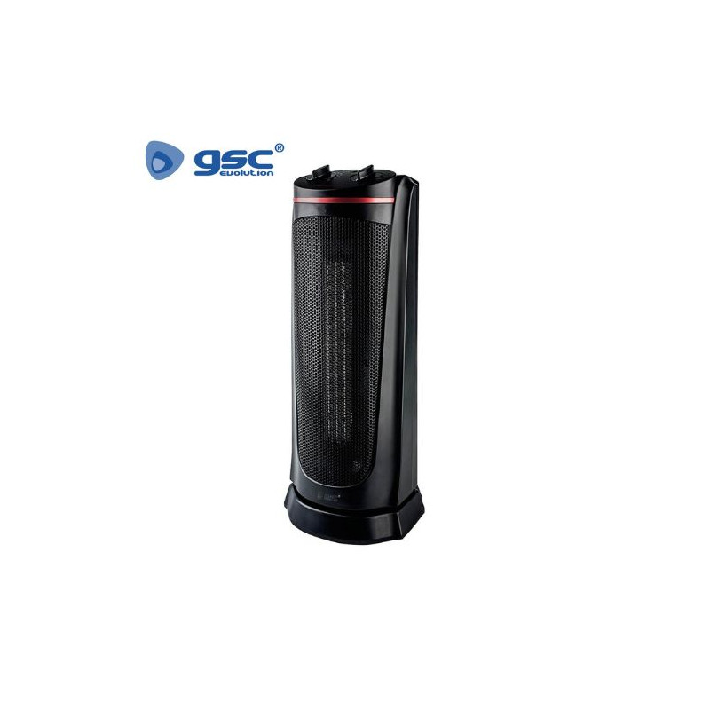 Calefactor eléctrico vertical cerámico giratorio 2000W Nakapa GSC C1/6