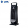 Calefactor eléctrico vertical giratorio cerámico con mando y temporizador 2000W Tanbar GSC C1/6