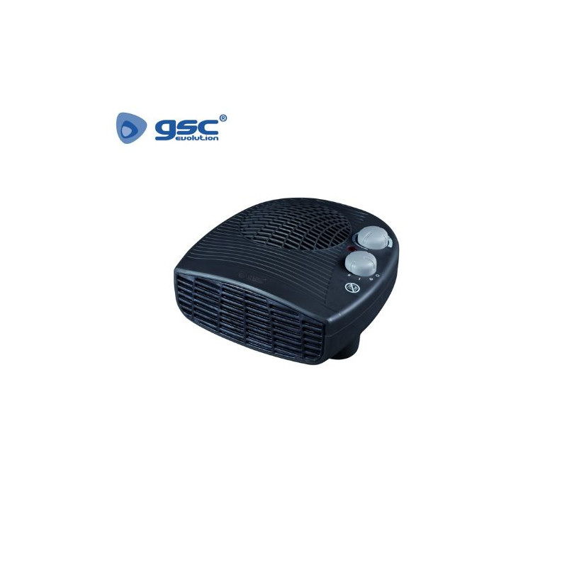 Calefactor de aire horizontal 2000w Gris antracita Besah GSC C1/6