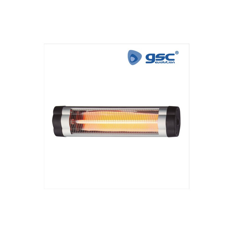 Estufa exterior tubo carbón 2000w GSC C1/1 UUS