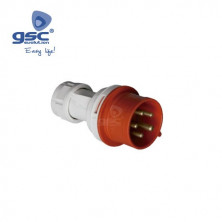 Clavija CETAC 3P+N+T 32A 240-415V IP44 Roja GSC C10/60