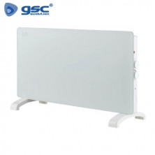 Radiador convector de cristal 2000w Blanco Zanthus GSC C1/1