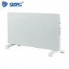 Radiador convector de cristal 2000w Blanco Zanthus GSC C1/1
