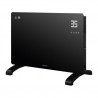 Radiador convector de cristal inteligente 1500w Negro Zanthus NIAROS