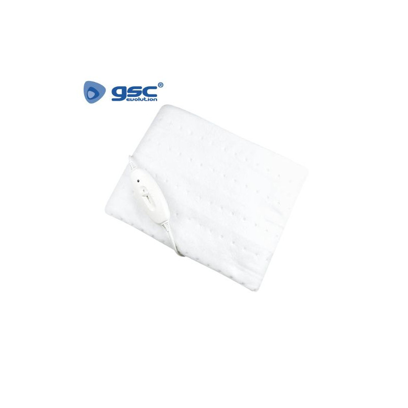 Calentador de cama eléctrico sencillo 150x80cm 60W Blanco GSC C1/10