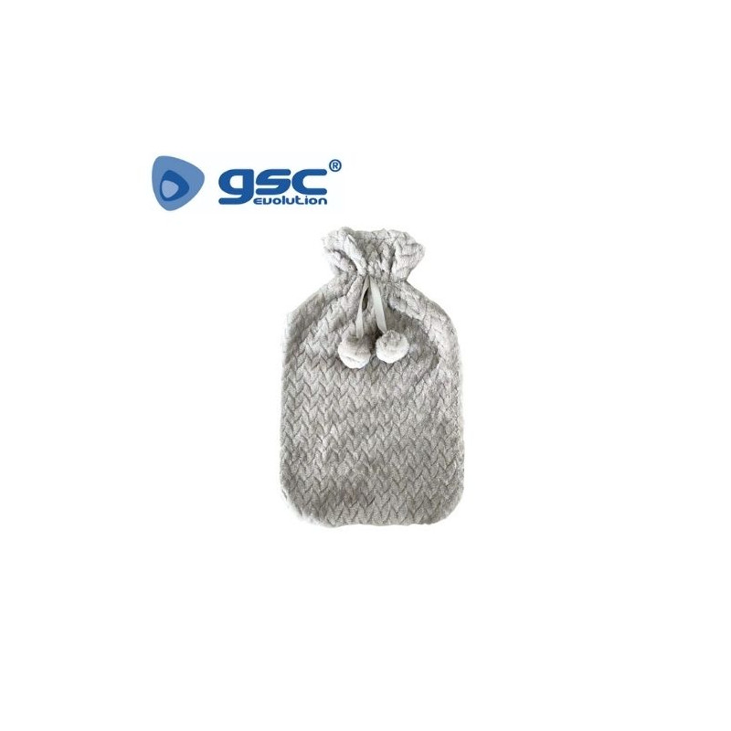 Bolsa de agua caliente 2L 325x195mm Gris GSC  C1/25