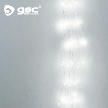 Nebulosa 12 hilos LED de 1m 2,4w 6000K Funciona con alimentador 6V incluido GSC UUS