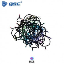 Guirnalda LED Decorativa Alambre 10m RGB 8 Funciones IP44 220V GSC C1/24