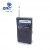 Radio vertical portatil 2xAA 118x28x70mm GSC C1/90