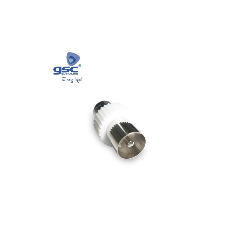 Conector Coaxial TV Macho - Macho GSC C10/1