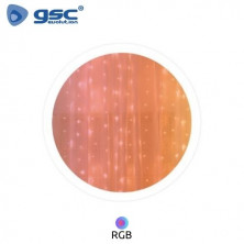 Cortina LED Luminosa 2x2m RGB 200 Leds IP44 220V GSC C1/24