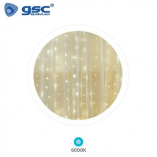 Cortina LED luminosa 5x1M 8 funciones Luz fría GSC C1/12