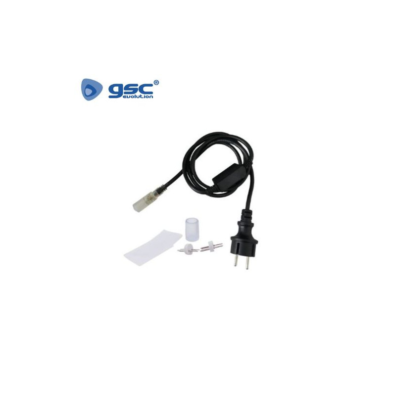 Kit Conector Tubo Flexible LED Refs. 204610001-02-03-04 GSC C1/50