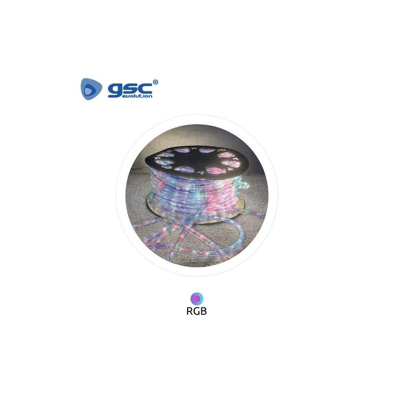 Rollo 48M tubo LED flexible 8 funciones RGB GSC C1/1