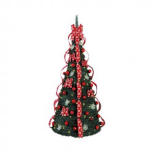 Árbol de navidad plegable decorado con luces Niah 1,5M GSC C1/1