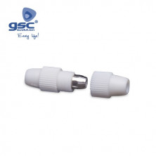 Conector Coaxial TV Empalme GSC C10/1000