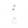 Campana colgante de navidad LED 3xAAA