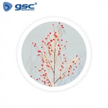 Rama decorativa LED de bayas rojas 0,8M Luz cálida GSC C1/12