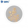 Rama decorativa LED de hojas palmito doradas 0,75M Luz cálida GSC C1/24