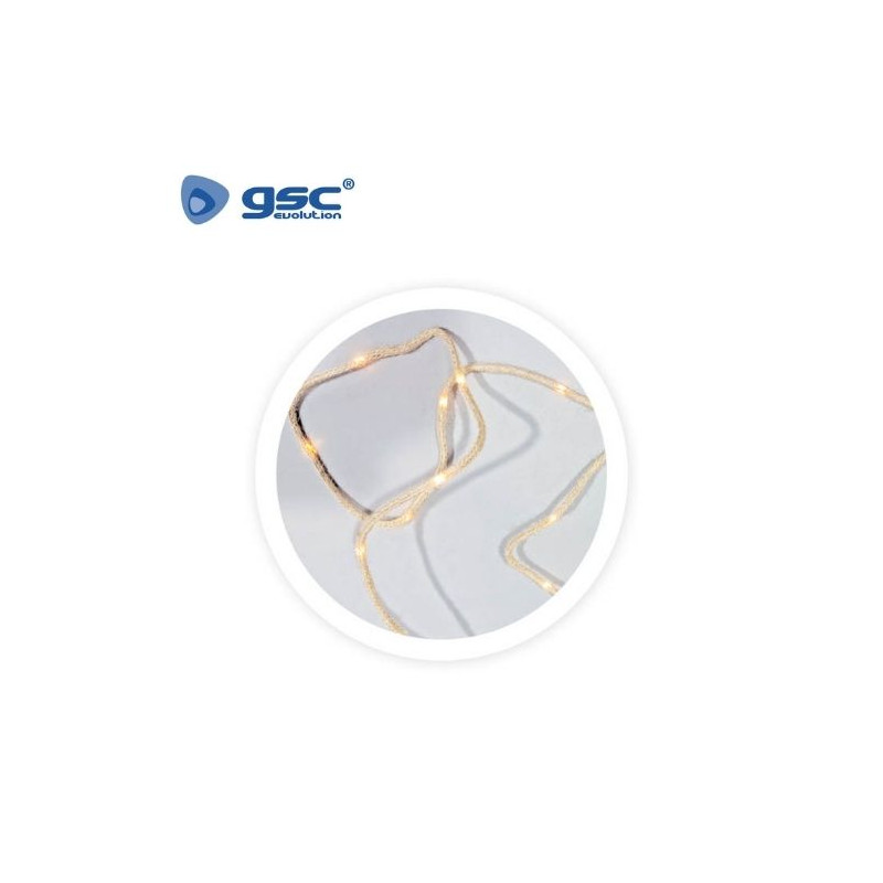 Guirnalda LED de cuerda 1,9M Luz cálida GSC C1/48