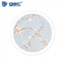 Guirnalda LED de mini perlas rojas 1,8M Luz cálida GSC C1/30