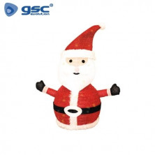 Papa Noel plegable LED 70cm 8 funciones Luz cálida GSC C1/6