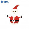 Papa Noel plegable LED 70cm 8 funciones Luz cálida GSC C1/6