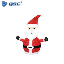 Papa Noel plegable LED 70cm 8 funciones Luz fría GSC C1/6
