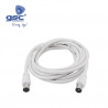 Conexion Coaxial Antena TV 1,5 m. Blanco GSC C1/250