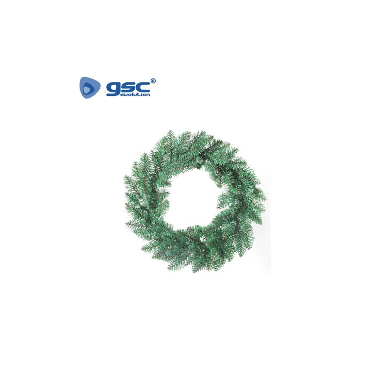 Corona de navidad Mubi 50cm 80 ramas GSC C1/12