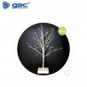 Árbol decorativo LED Cumia 40cm Funciona con 3 pilas AA Blanco GSC C1/12