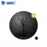 Árbol decorativo LED Cumia 60cm Funciona con 3 pilas AA Negro GSC C1/12