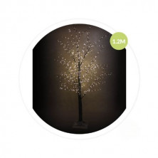 Árbol decorativo LED Sirka 1,2M Negro GSC C1/6