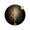 Árbol decorativo LED Sirka 1,2M Dorado GSC C1/6