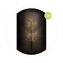 Árbol decorativo LED Sirka 1,5M Negro GSC C1/6