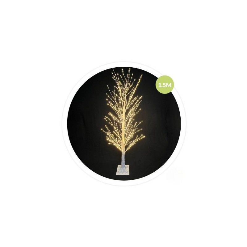 Árbol decorativo LED Sirka 1,5M Blanco GSC C1/6