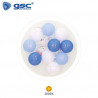 Guirnalda LED Decorativa 1,35m 10 Leds Bolas Azules 3000K Funciona a pilas IP20 GSC C1/10