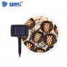 Guirnalda LED Solar de 10 bombillas 2m 2600-2700K IP44 Tenali GSC C1/12