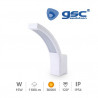 Aplique de pared LED 15w BAYAKA 3000K 1100 Lm Exterior Blanco IP54 GSC UUS