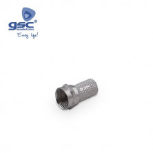 Conector F Macho coaxial de 7 GSC C100/5000