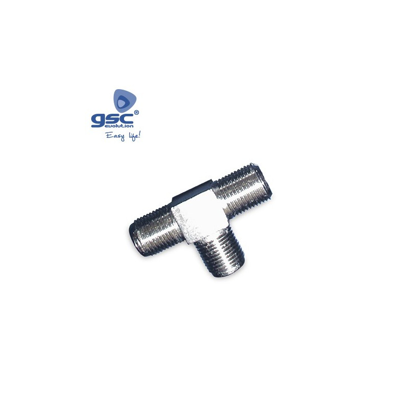 Conector F Hembra triple coaxial de 7 GSC C10/1000