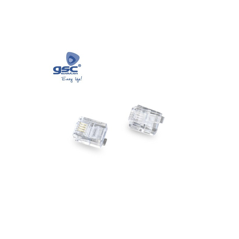Conector Telefonica RJ 11 6p 4c GSC C100/2000